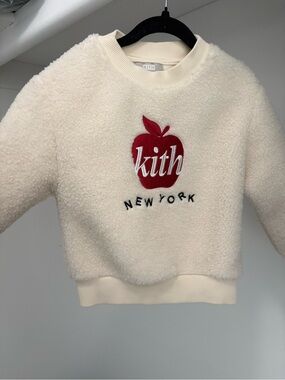 Kith Cream Kids Sherpa Big Apple Sweatshirt